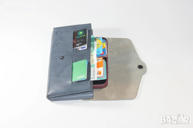 Дизайнерски оригами портфейл, снимка 6 - Портфейли, портмонета - 52957582