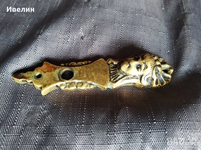 барокова апликация от бронз, снимка 2 - Антикварни и старинни предмети - 29821420