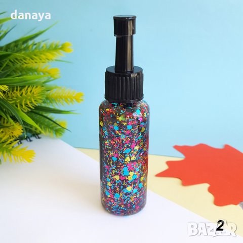 2381 Лепило с брокатени частици Glitter Glue, 50ml, снимка 3 - Ученически пособия, канцеларски материали - 33987026