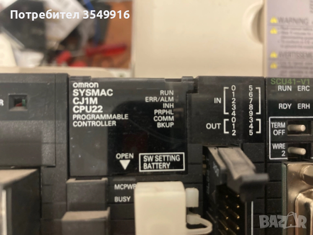PLC OMRON SYSMAG CJ1M CPU22, снимка 11 - Други машини и части - 51576840