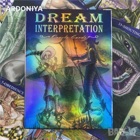 Dream Interpretation Oracle - оракул карти, снимка 1 - Други игри - 37400320