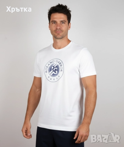 Lacoste Roland Garros - Оригинална мъжка тениска размер XL