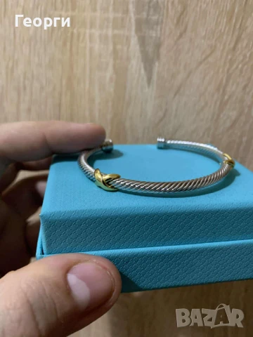 David Yurman оригинална гривна, снимка 2 - Гривни - 51398554