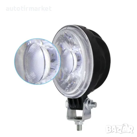 LED Халоген/Работна лампа 12 – 24V – T298 – T241, снимка 4 - Аксесоари и консумативи - 56051514