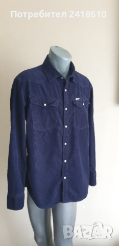 G - Star 3301  Slim Shirt Cotton Mens Size  XL НОВО! ОРИГИНАЛ! Мъжка Риза!, снимка 5 - Ризи - 44513621