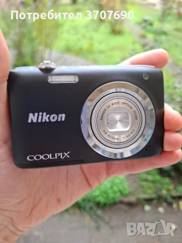 Компактен дигитален фотоапарат Nikon Coolpix A100 , снимка 3 - Фотоапарати - 52476409