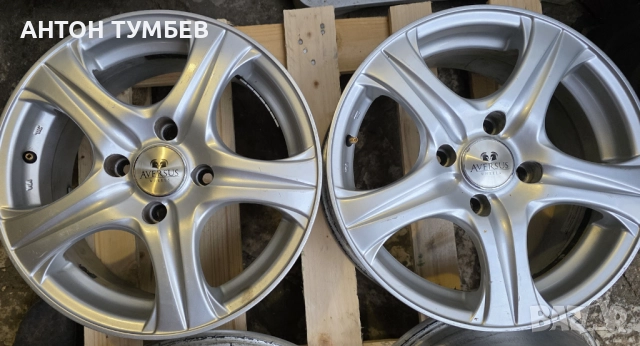 алуминиеви джанти 15", 4x108, 63,4 централен отвор, снимка 2 - Гуми и джанти - 52965692