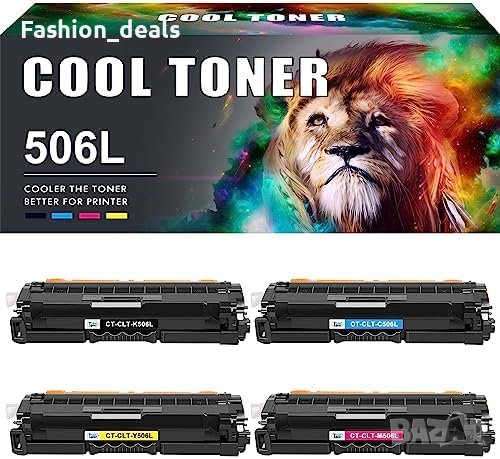 Нов Тонер Комплект CLT-506L За принтер Samsung CLP-680ND и CLX-6260 4-Цвята