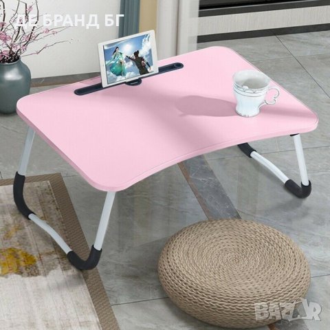 Сгъваема маса за лаптоп със слот за таблет или смартфон, снимка 16 - Маси - 35092847