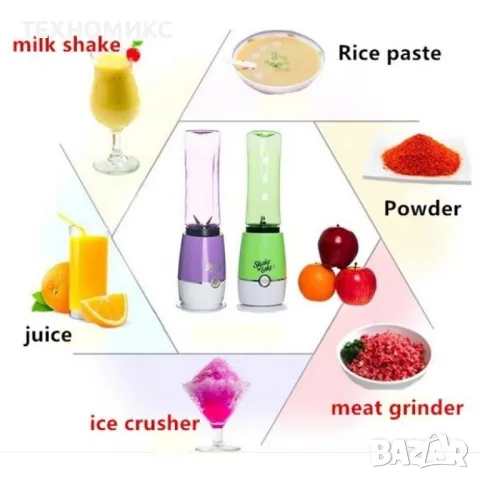 Мини блендер Snake N Take , снимка 10 - Блендери - 49858204