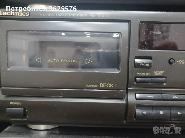 Technics дек rs-tr373, снимка 2 - Аудиосистеми - 55779040