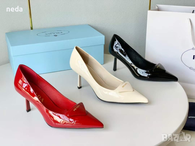 Prada (реплика) 15, снимка 1 - Дамски обувки на ток - 44523185