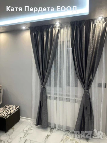 Блекаут завеси – готови за поставяне, снимка 3 - Пердета и завеси - 43733887