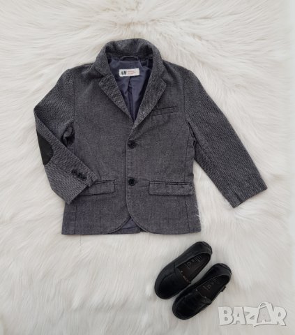 Детско сако H&M с кожени мотиви 3-4 години, снимка 6 - Детски якета и елеци - 40289764