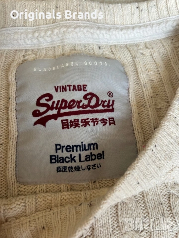 ❤️Уникален пуловер на SUPER DRY, размер S!❤️, снимка 2 - Блузи с дълъг ръкав и пуловери - 54148757