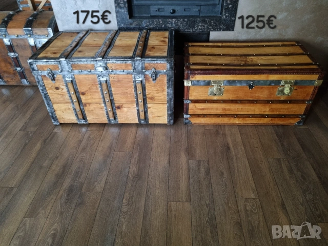 Стар сандък/ракла/скрин/ два броя