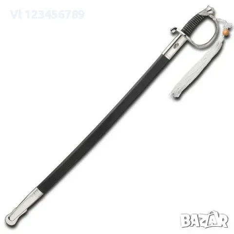 Сабя -’UNITED STATES MARINES’ -870/740 m -Златен ефес, снимка 4 - Колекции - 50676229