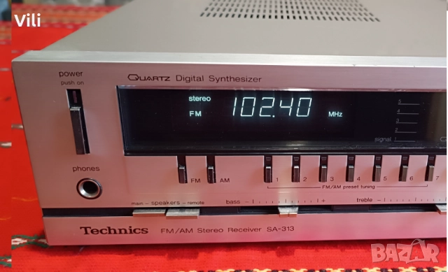 Ресивър Technics SA-313, снимка 9 - Ресийвъри, усилватели, смесителни пултове - 39222671