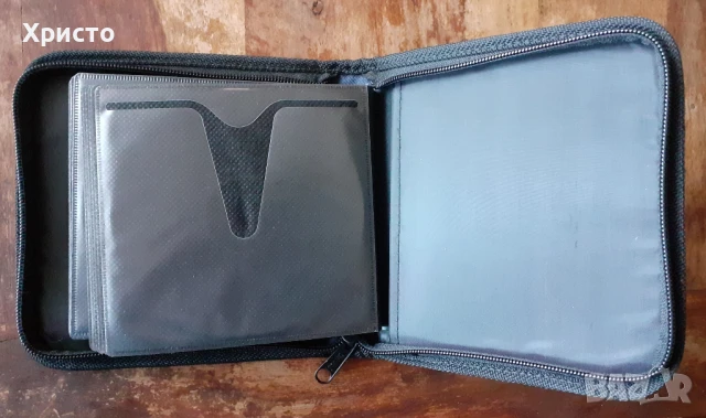 калъф за дискове CD case, 12 джоба и място за 24 диска промоция, снимка 2 - Калъфи, кейсове - 51004989