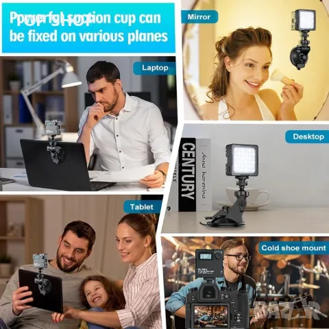 Фото/ видео осветление KU XIU, снимка 2 - Светкавици, студийно осветление - 48692352