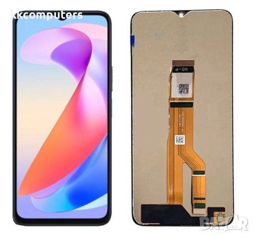 LCD Дисплей за Huawei Honor X6A (2023) WDY-LX1 + Тъчскрийн /Черен/ Оригинал Service Pack Баркод : 56