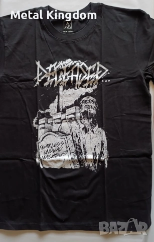 DECEASED - Fearless Undead Machines (T-Shirts, Size - L) NEW Death Metal, снимка 2 - Тениски - 53295765