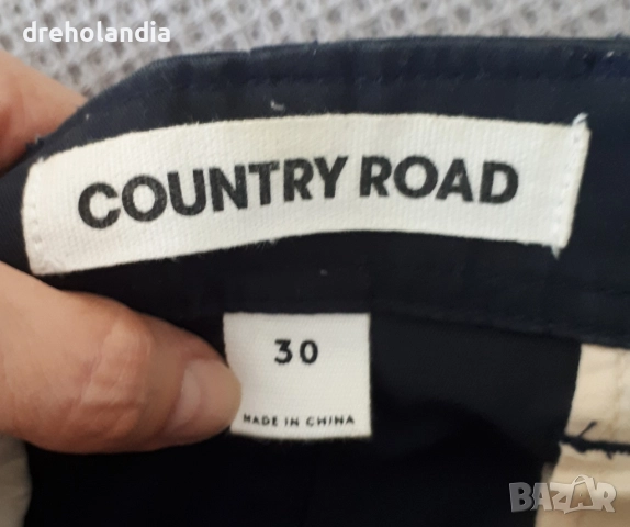 Син памучен панталон COUNTRY ROAD – ( 30 ) / M, снимка 5 - Панталони - 51810681