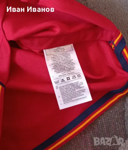 Оригинална детска тениска на Испания - размер 104, снимка 12 - Детски тениски и потници - 47330456