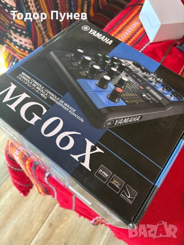 Чисто нов миксер/пулт Yamaha Mg 06X, снимка 3 - Ресийвъри, усилватели, смесителни пултове - 53083137