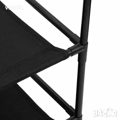 vidaXL Шкаф за съхранение с 6 чекмеджета, 55x29x55 см, черна стомана, снимка 7 - Шкафове - 56147142