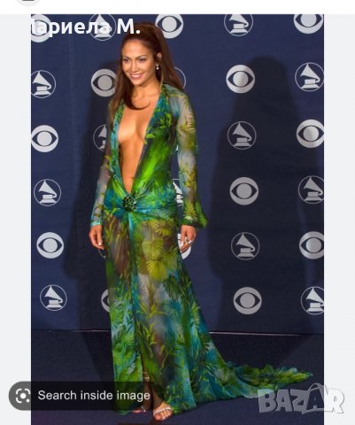 Абитуриентска рокля УНИКАТ! Прототип на най-известната рокля на Jennifer Lopez, снимка 5 - Рокли - 39881081