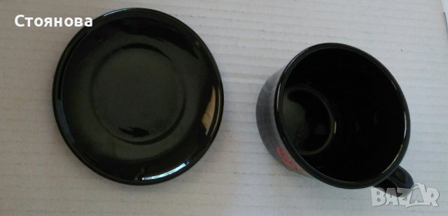 Сервиз за кафе/чай -гланцирана рисувана керамика, снимка 7 - Сервизи - 36839599