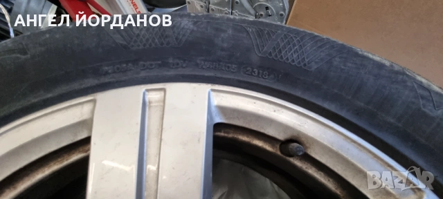 Алуминиеви джанти с гуми за AUDI Q7 2016 255/60/R19, снимка 10 - Гуми и джанти - 53959492