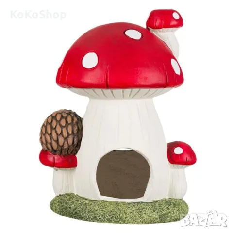 Градинска керамична  къщичка-24x20x36 см./градинска декорация/, снимка 3 - Градински мебели, декорация  - 49859321