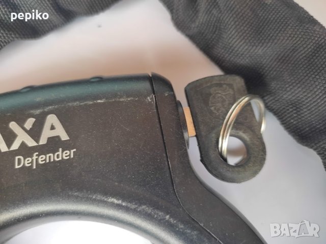 Продавам колела внос от Германия заключващо устройство за велосипед AXA DEFENDER+верига, снимка 6 - Аксесоари за велосипеди - 42482140