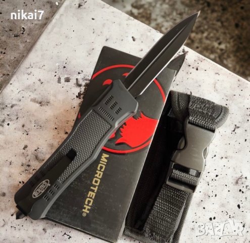 автоматичен нож мега здрав Tactical Microtech за оцеляване самозащита, снимка 2 - Ножове - 42118058