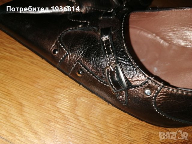 Обувки естествена кожа, снимка 7 - Дамски обувки на ток - 37922089