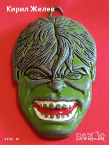 МЕДАЛЬОН с ЛИКА на ХЪЛК от МАРВЕЛ от филма ОТМЪСТИТЕЛИТЕ 34789, снимка 7 - Колиета, медальони, синджири - 52501918