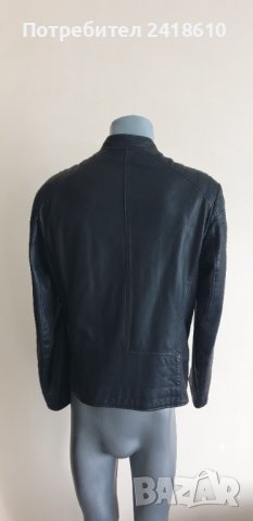 Hugo Boss HUGO Jendricks Leather Jacket Mens Size М ОРИГИНАЛ! Ест. кожа!, снимка 17 - Якета - 42214072