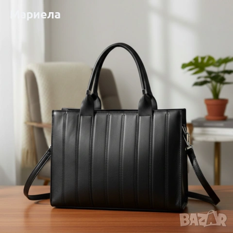 Дамска чанта от еко к о ж а в 6 цвята - стил и качество!, снимка 6 - Чанти - 53342325