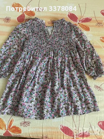 Детска рокля Зара, снимка 2 - Детски рокли и поли - 47484930