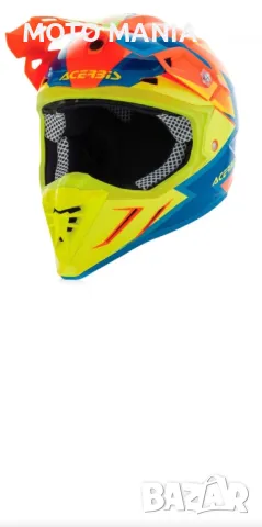 Каска ACERBIS PROFILE 3.0 SNAPDRAGON ORANGE/YELLOW 