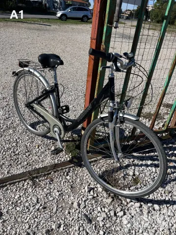 Немски дамски велосипед 28 цола Kalkoff Black Voyager , снимка 8 - Велосипеди - 47436860