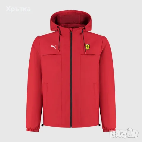 Оригинално яке за дъжд Puma x Ferrari F1 Rain Jacket / Дъждобран Пума Ферари