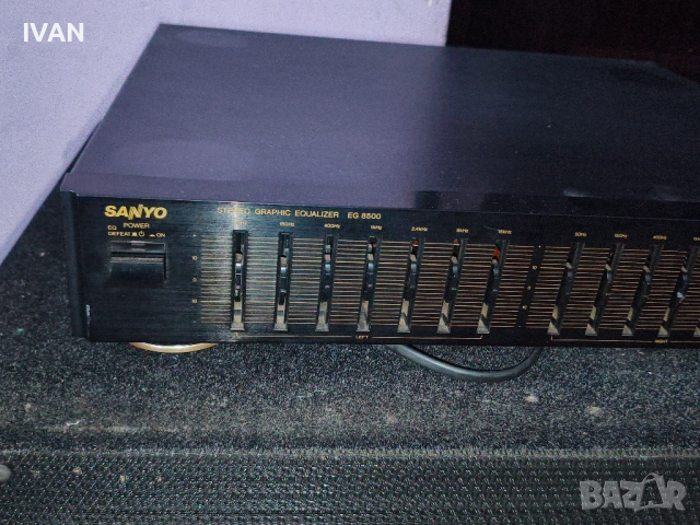 Продавам еквашаизер-sanyo-EG8500, снимка 4 - Ресийвъри, усилватели, смесителни пултове - 54038554