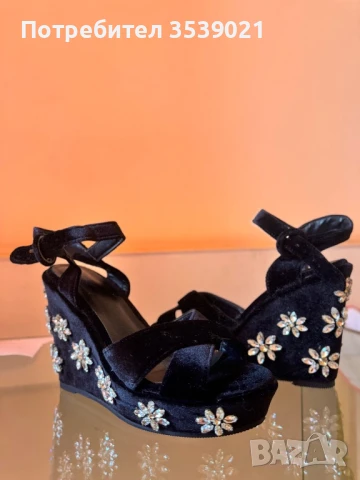 Дамски сандали на платформа ,размер 39, чисто нови, снимка 3 - Дамски обувки на ток - 50941800