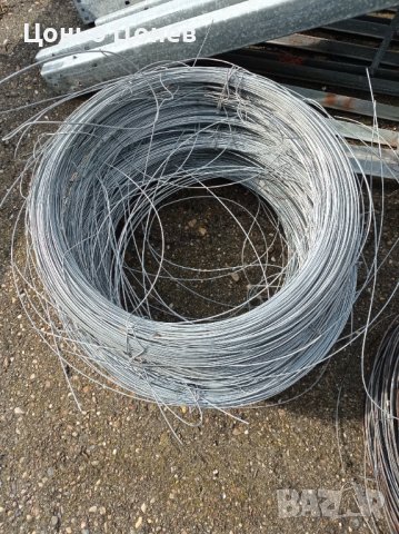 Поцинкована тел 2.5 мм. нова (цената е за 1 кг), снимка 1