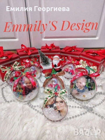 Коледни топки със снимки на НАЙ- НИСКИ ЦЕНИ И НАЙ- ДОБРО КАЧЕСТВО САМО ПРИ НАС! , снимка 6 - Други - 52438316