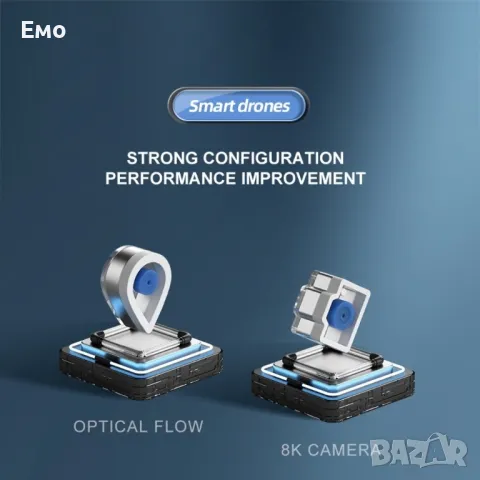 Сгъваем дрон с 8k HD Двойна камера 360 ° на заснемане "Дрон S169 с 4К , снимка 18 - Дронове и аксесоари - 47709703