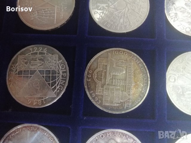 10 юбилейни сребърни марки , снимка 5 - Нумизматика и бонистика - 31775010